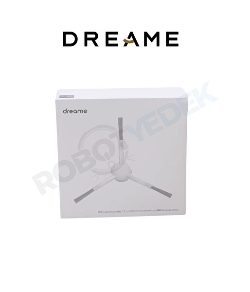 Robotyedek Dreame D10 Plus Gen 2 Orijinal 2 Adet Beyaz Yan Fırça