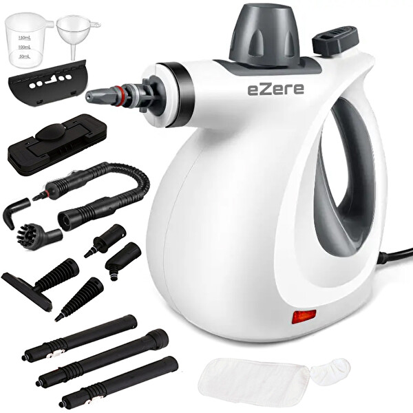 Çok Fonksiyonlu Beyaz Buharlı Temizlik Makinesi