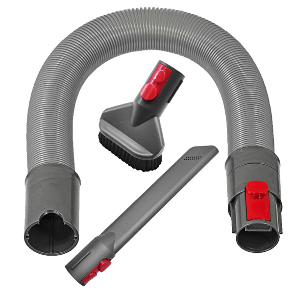 Filterhauz Dyson V15 Uyumlu Temizlik Başlık Seti I Hortum - Uzun Uç - Fırça Uç