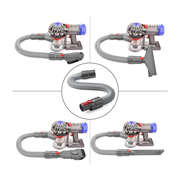 Filterhauz Dyson V11 Uyumlu Temizlik Başlık Seti I Hortum - Fırça Uç