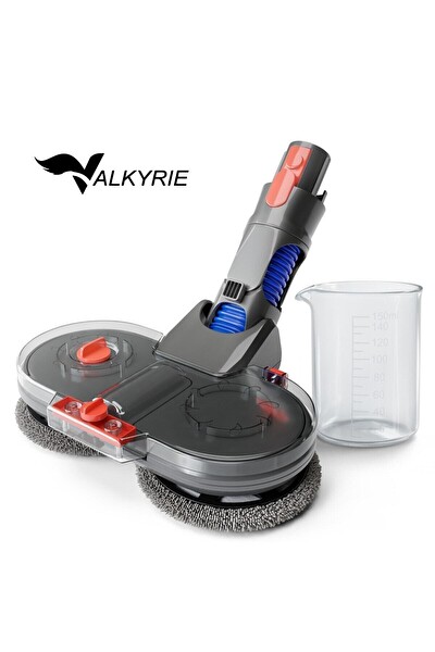 Valkyrie Dyson Uyumlu Su Püskürtmeli Mop Başlığı - 6 Paspaslı V7 V8 V10 V11 V15 Gen5