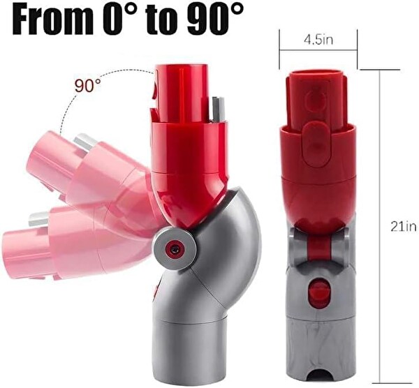 Valkyrie Mobilya Altı Temizlik Adaptörü - Dyson V7 V8 V10 V11 V15 Gen5 Uyumlu