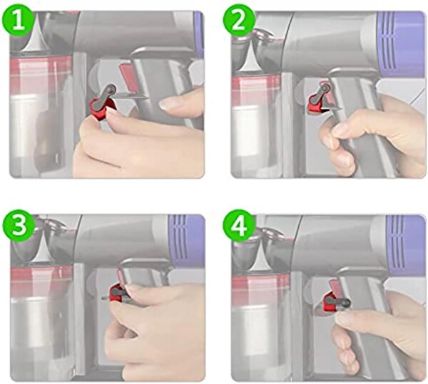 Valkyrie Uzatma Hortumu ve Tetik Kilidi Dyson V7-V15 Uyumlu 20.5