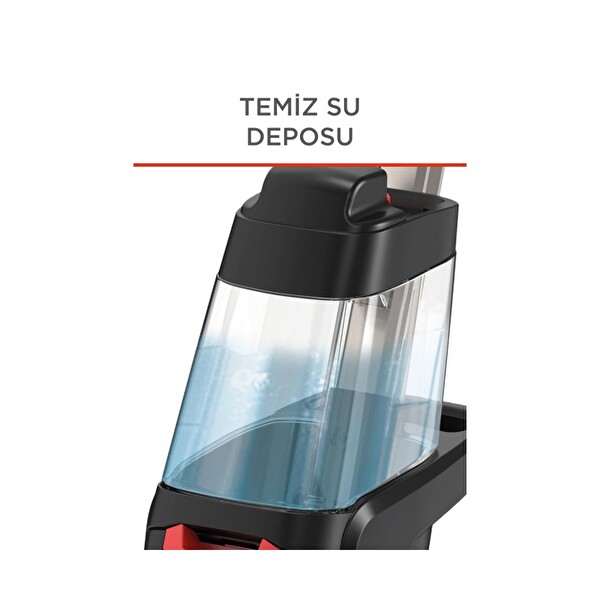 Torima DHY-1000 800W Halı Ve Koltuk Yıkama Temizleme Leke Çıkartma Makinesi Siyah