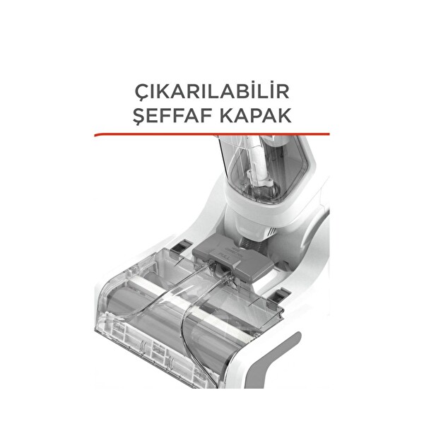 Torima DHY-1000 800W Halı Ve Koltuk Yıkama Temizleme Leke Çıkartma Makinesi Beyaz