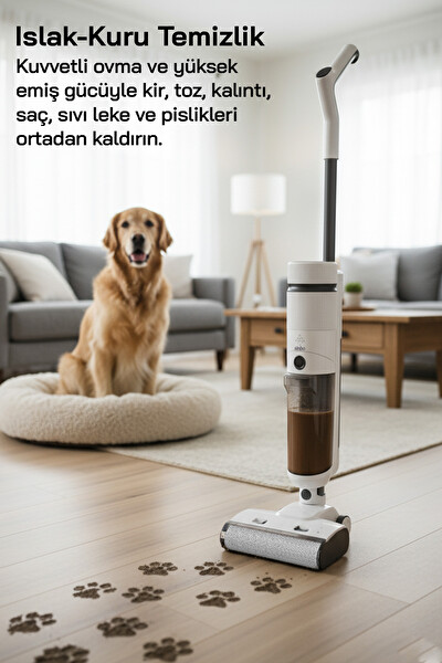 Sinbo SFC-4105 Islak-Kuru Yüzey Temizleyici - Beyaz