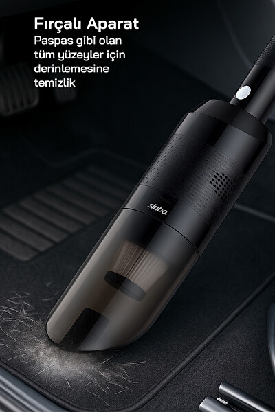 Sinbo SVC-8631 Şarjlı El Süpürgesi - Siyah