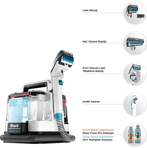 Stainstriker PX200EUT Taşınabilir Halı ve Koltuk Temizleme Makinesi