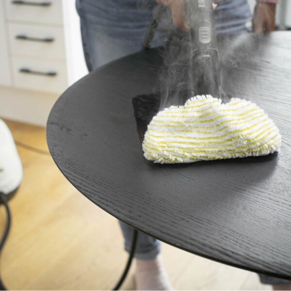 Karcher KST 2 - Cloth Set 1500W 3.2 Bar Buharlı Temizlik Makinesi - Beyaz