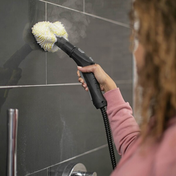 Karcher KST 2 - Cloth Set 1500W 3.2 Bar Buharlı Temizlik Makinesi - Beyaz