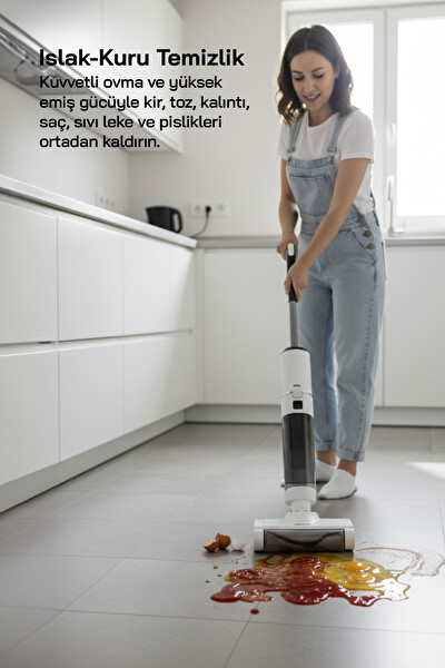 Sinbo Sfc-4101 Islak - Kuru Yüzey Temizleyici - Beyaz