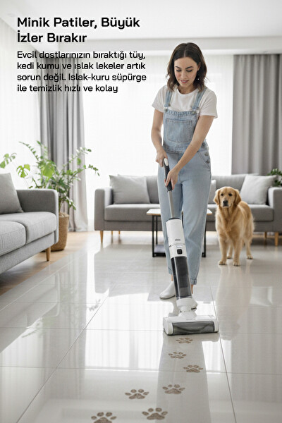 Sinbo Sfc-4101 Islak - Kuru Yüzey Temizleyici - Beyaz