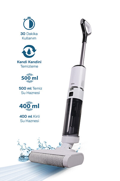Sinbo Sfc-4101 Islak - Kuru Yüzey Temizleyici - Beyaz