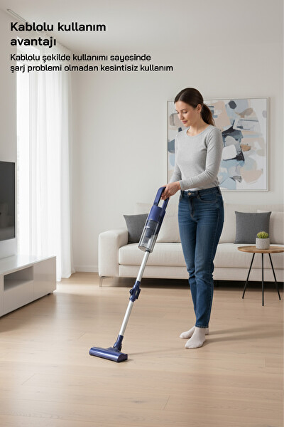 Sinbo SVC-8629 Kablolu Dikey Elektrikli Süpürge