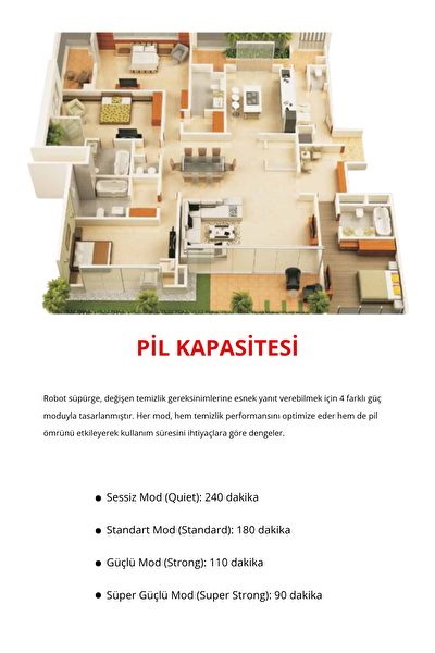 Yui RS16 Pro Akıllı Robot Vacuum & Mop Süpürge Otomatik Toz Boşaltma Beyaz