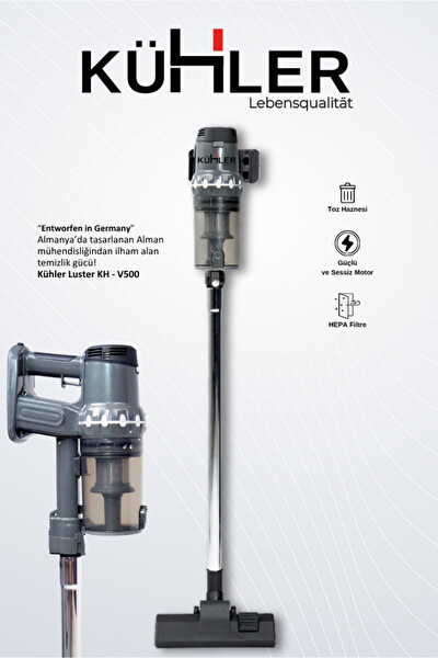 Kühler Luster KH-V500 H13 Hepa Filtreli 70 dB Kablolu Dikey Süpürge