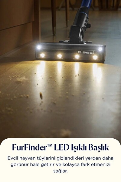 Bissell 4094N FurGuard Pro Şarjlı Dikey Süpürge