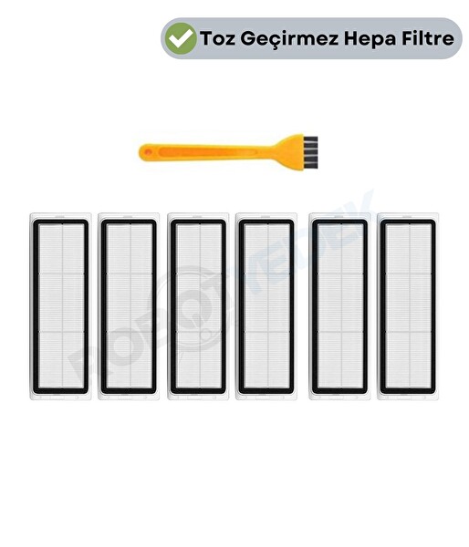 Robotyedek Dreame D10 Plus Gen 2 (RLL42SDA) Uyumlu Yedek Hepa Filtre-7 Parça