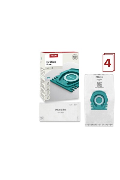 Miele HyClean Pure TU 4 Toz Torbası