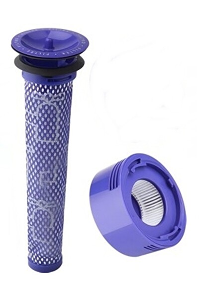 Rovexa Dyson V7 V8 Cordless Uyumlu Filtre Seti 2li (Ön,Arka)