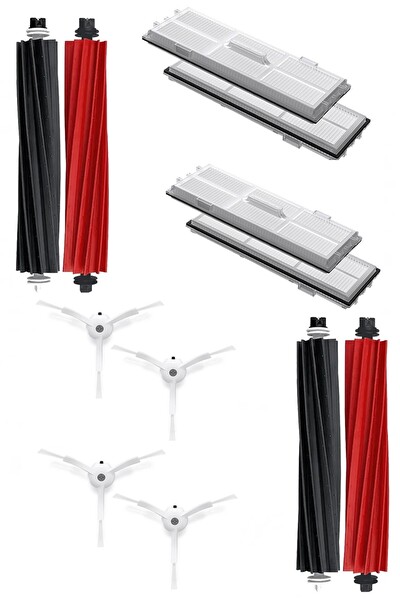 Rovexa Roborock S8 & S8 Plus & S8 Pro Ultra Uyumlu 10 Parça Set