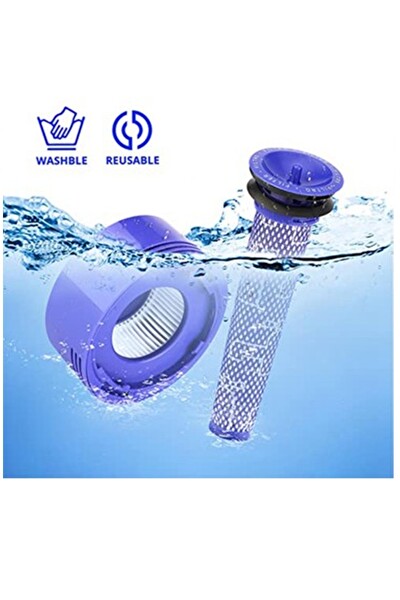 Rovexa Dyson V7 V8 Cordless Uyumlu Hepa Filtre 3 Adet