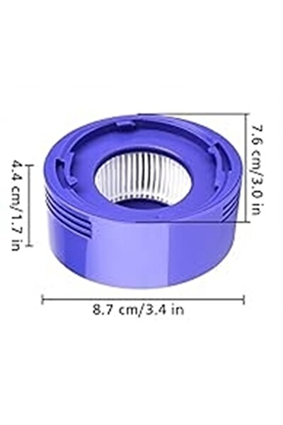 Rovexa Dyson V7 V8 Cordless Uyumlu Hepa Filtre 4 Adet
