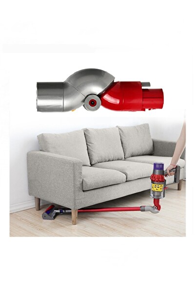 Rovexa Dyson Mobilya Altı Adaptörü - Eğilebilir Dirsek - Bel Bükmeden Temizlik - V7 V8 V10 V11 V15 Uyumlu