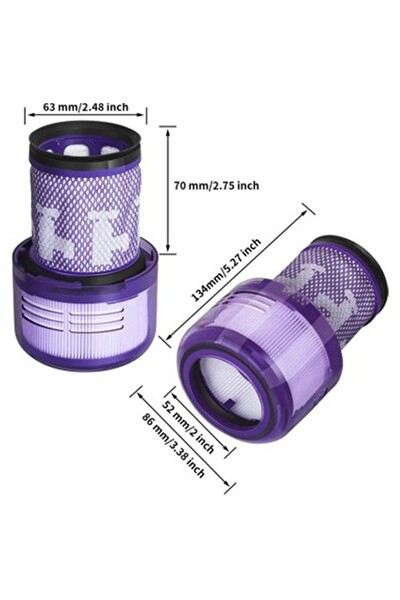 Rovexa Dyson V12 Uyumlu Hepa Filtre 1 Adet