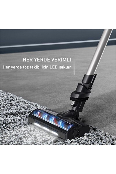 Tefal TY6A35TR X-Pert 7.60 Allergy Kablosuz Şarjlı Dikey Süpürge - 4300010404