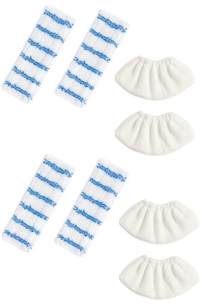 Rovexa Mogotech Mg-101 Buharlı Temizlik Makinesi 8'li Mop Set Süpürge Aksesuarıi