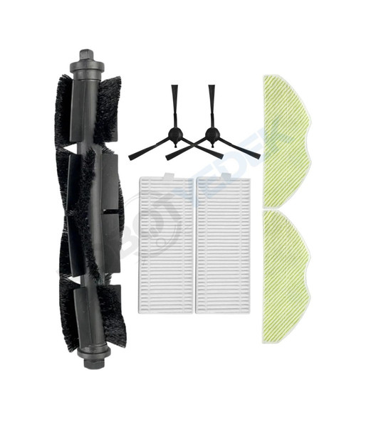 Robotyedek Tefal X-Plorer Serie 75 S & 75 S Max RG8577 Uyumlu Ana Fırça - Hepa Filtre - Yan Fırça - Mop 7 Parça