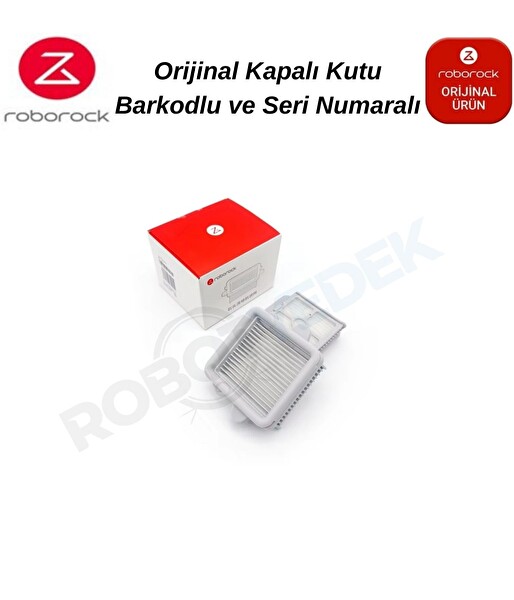 Robotyedek Roborock F25 ACE Orijinal Hepa Filtre - 2 Adet