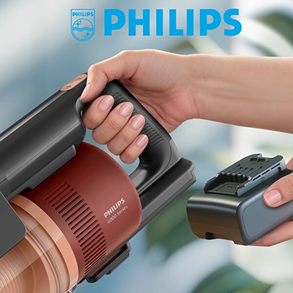 Philips 6000 Serisi XC6452/10 Kablosuz Dikey Süpürge