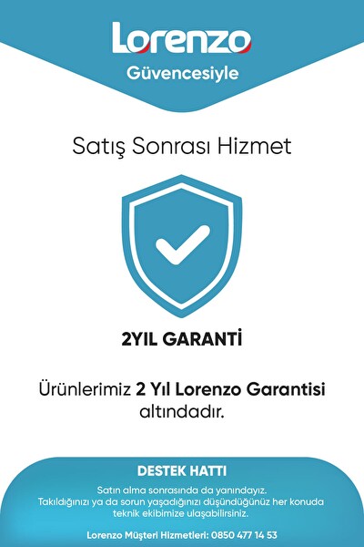 Lorenzo Slim Kablolu Hepa Filtre Dikey Elektrikli Süpürge Prusya Mavi