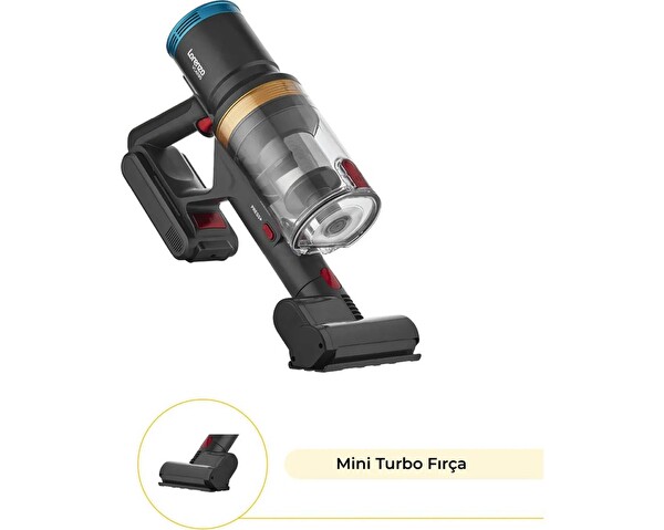 Lorenzo VC4290 Ayaklı Ünite Dahil 380W Kablosuz Şarjlı Süpürge Mavi