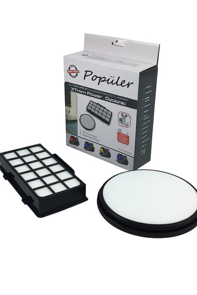 Popüler Tefal X-Trem Cyclonic Max TW7B70EA Süpürge Uyumlu Hepa Filtre Seti