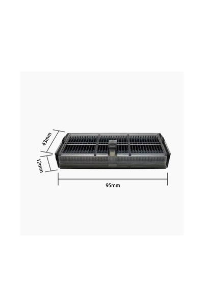 Popüler Dreame X40 Ultra / X40 Pro / L40 Ultra Uyumlu Robot Süpürge Aksesuar Seti 2x Filtre,2x Yan Fırça ,Ana Fırça