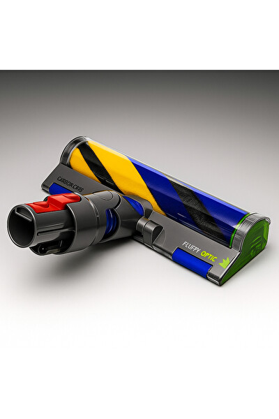 Popüler Dyson V7 V8 V10 V11 V15 Gen5detect Uyumlu Lazer Işıklı Fluffy Süpürge Başlığı