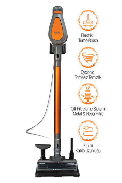Fantom Pluto P6000 Elektrikli Dikey Süpürge Antrasit