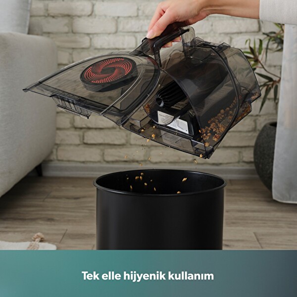 Homend Dustroyer 1255H Yatay Süpürge Siyah Kırmızı