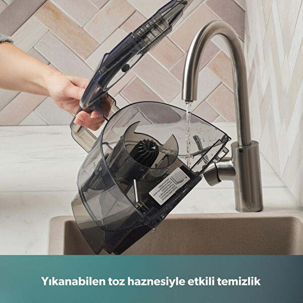 Homend Dustroyer 1255H Yatay Süpürge Siyah Kırmızı