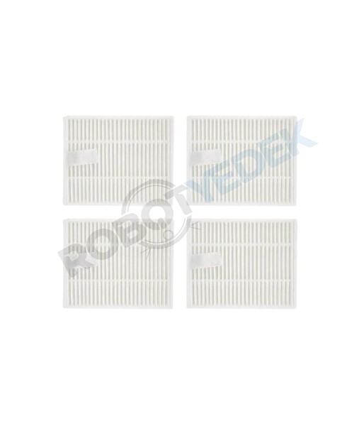 Robotyedek Roborock Q8 ve Q8 Plus RRA0TCP (MAX - PRO DEĞİL!!) Uyumlu Hepa Filtre - 4 Adet