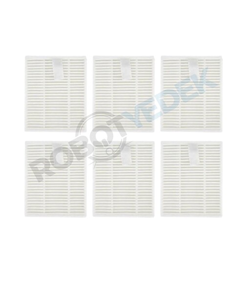 Robotyedek Roborock Q8 ve Q8 Plus RRA0TCP (Max - Pro DEĞİL!!) Uyumlu 6 Adet Hepa Filtre