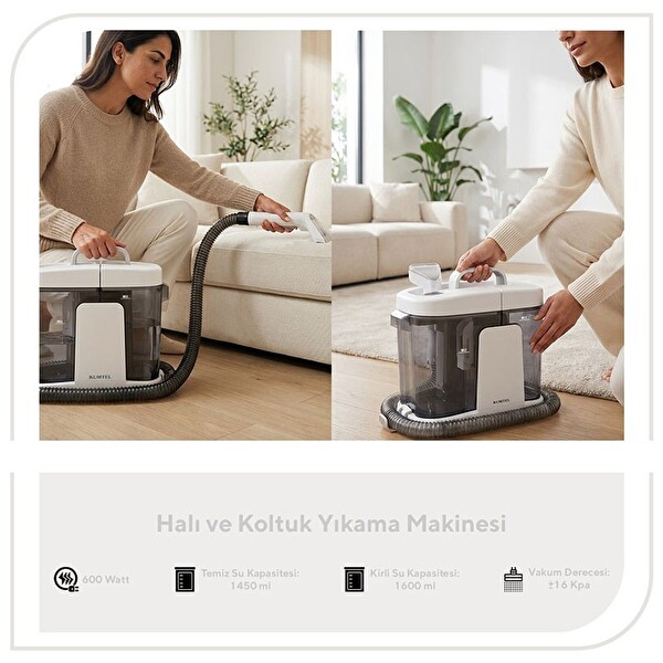 Kumtel HCC-05 Koltuk ve Halı Yıkama Makinesi