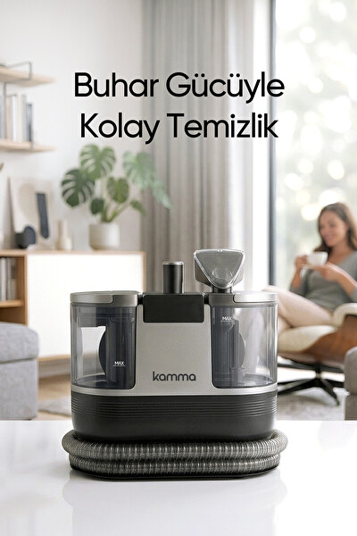 Kamma Spotless Ultra SL2 Çok Fonksiyonlu Buharlı Leke Çıkarıcı ve Koltuk Yıkama Makinesi