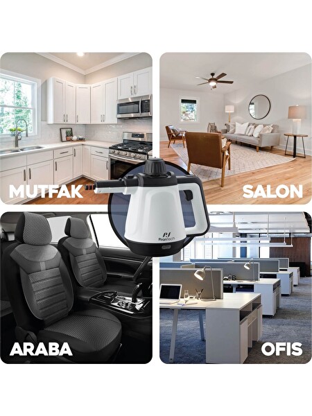 PiranTech CB-02A Buharlı Temizlik Makinası