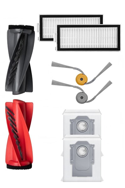 Rovexa Roborock Qrevo Curv 2 Flow Uyumlu 7 Parça Set