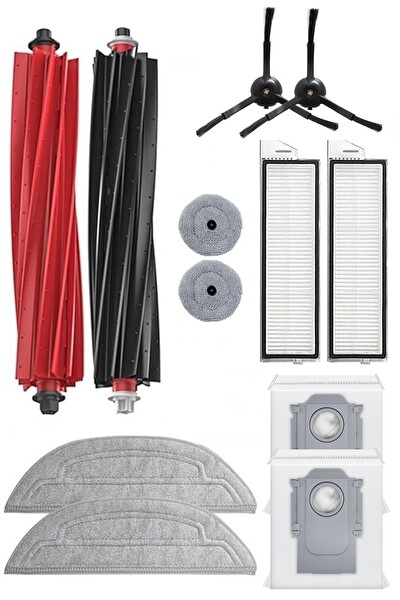 Rovexa Roborock S8 MaxV Ultra Uyumlu 11 Parça Set