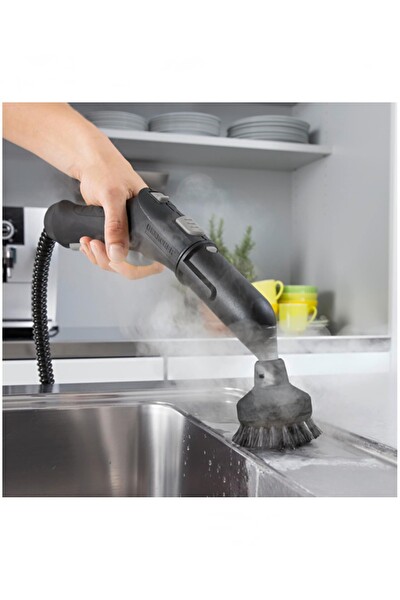 Rovexa Karcher SC2 Buharlı Temizlik Makinesi İçin Özel Derz ve Aralık Fırçası 1 Adet